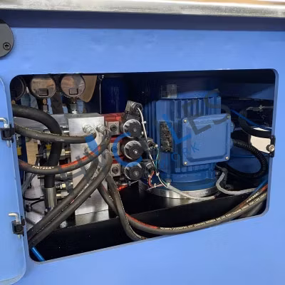 Macchina per la produzione di gomiti in acciaio inossidabile / Gorelocker per condotti rotondi